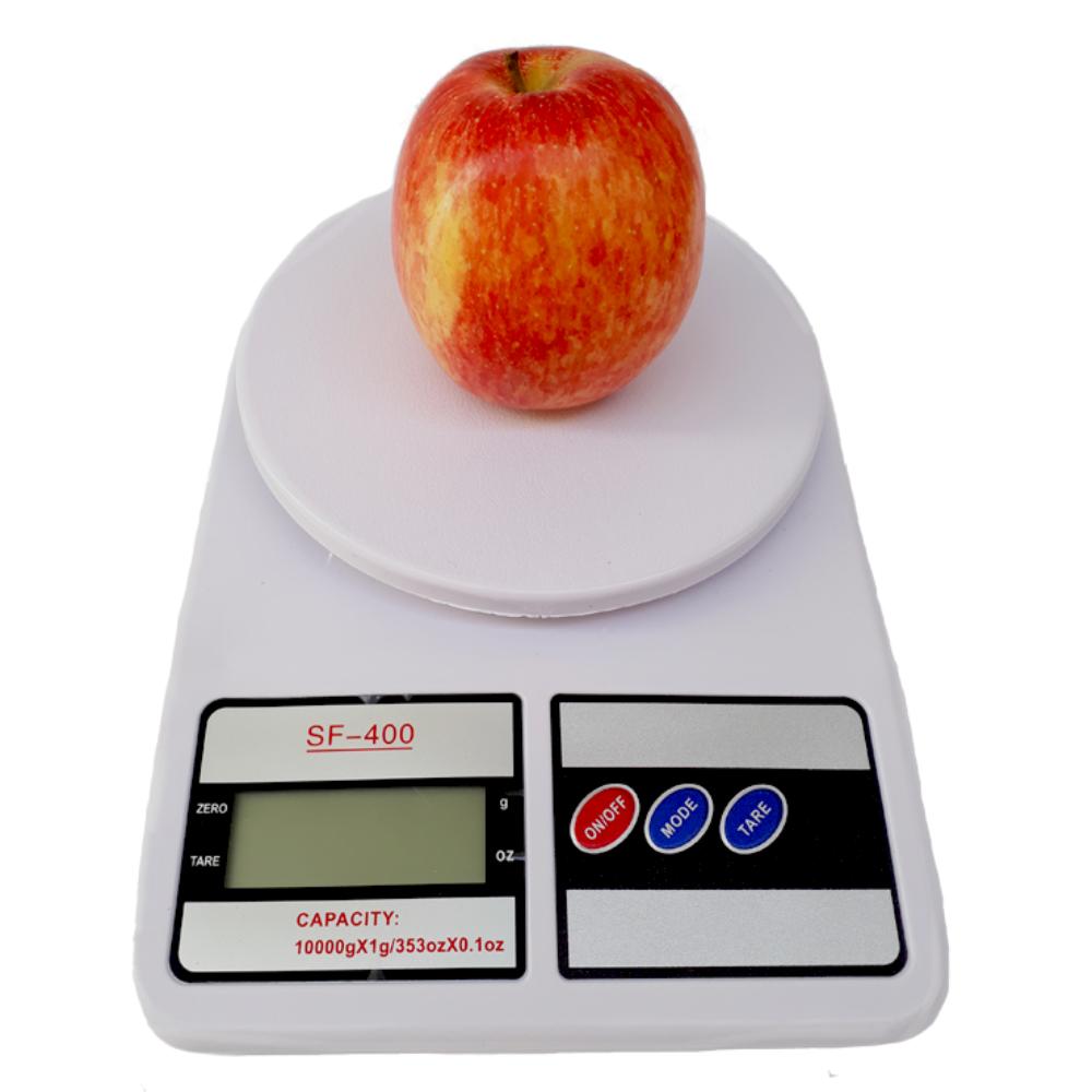 Balanza De Cocina C/ Pantalla LCD Digital 1g-10Kg